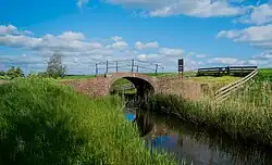 Het Piepke in de richting van Munnekezijl