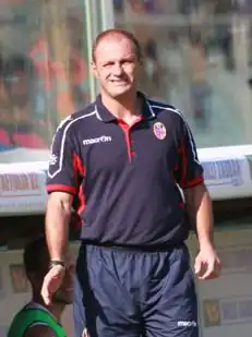 Bisoli aan het werk bij Bologna.