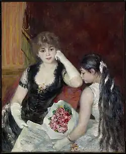 In de loge (1880)