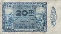 20 frank-biljet (1929)