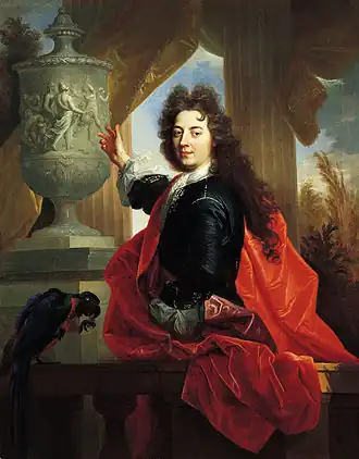 Lepautre, geportretteerd door Nicolas de Largillière in 1689.