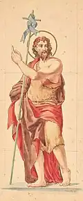 Tekening Johannes de Doper (1895)