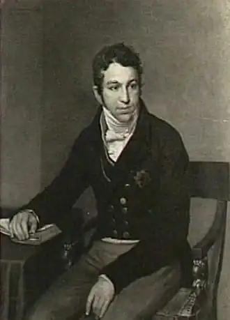 Van Grobbelschroy, geportretteerd door Willem Bartel van der Kooi