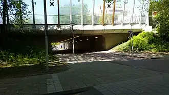 Piet Mondriaanbrug naar het westen gezien (mei 2018)