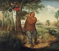 De Nestenrover, Pieter Brueghel de Jonge, 1568