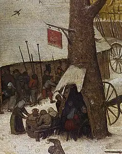 Drinkgelag bij de holle boom