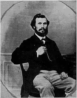 Anoniem. Pieter Cornelis Mondriaan. Circa 1870. Verblijfplaats onbekend.