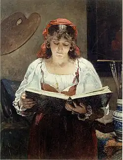 Kijken naar de tekeningen, 1881