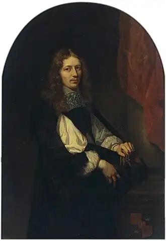 Pieter de Graeff in 1663, geschilderd door Caspar Netscher