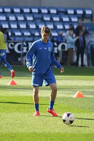 Gerkens in zijn tijd bij KRC Genk.