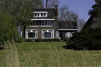 Close-up van het voorhuis