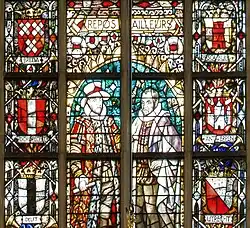 Detail met prins Willem en Marnix