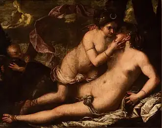 Diana & Callisto door Pietro Liberi, ca. 1670