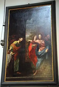 De roeping van Matteüs door Pietro Marchesini, circa 1739