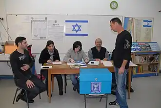 Israëlische parlementsverkiezingen 2013