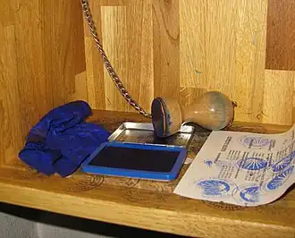 Pelgrimsstempel[2] in de St. Walburga-kerk