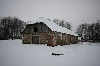 Bijgebouw van het vroegere landhuis