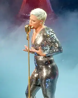 P!nk in Madison Square Garden