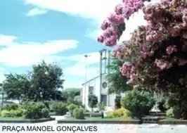 Katholieke kerk Nossa Senhora da Conceição in het centrum van Pintadas