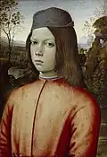 Pinturicchio Portret van een jongen