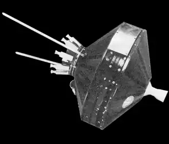 De Pioneer 1 maansonde.