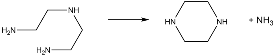 Synthese van piperazine