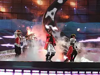 Pirates of the Sea op het Eurovisiesongfestival 2008