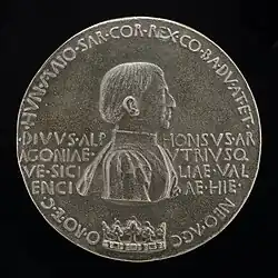 Alfonso V van Aragón, ca. 1449-1450