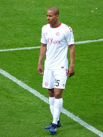 Pisot in 2017 als speler van Würzburger Kickers