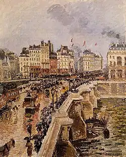De Pont Neuf, regenachtige namiddag