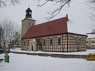 voormalige lutherse sinds 1945 rooms-katholieke kerk