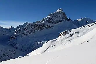 Piz Platta, oostelijke flank