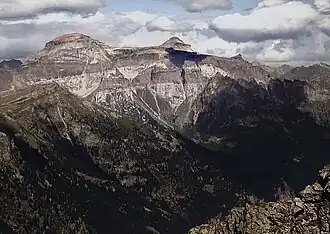 Pizzo Diei gezien vanaf de Seehorn