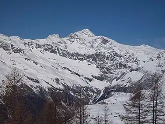 De Pizzo Tambò vanuit Madesimo in het Val Chiavenna