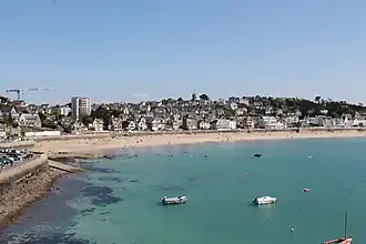 Gezicht op Pléneuf-Val-André