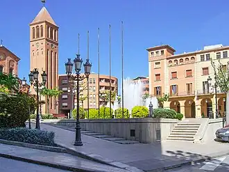 Plaça Ajuntament, Mollerussa
