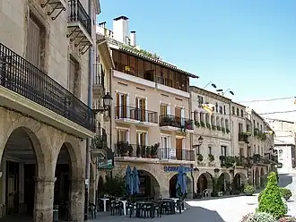 Centrum van Les Borges Blanques