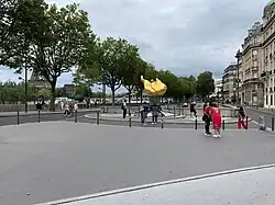 Place Diana, gezien naar het zuidoosten