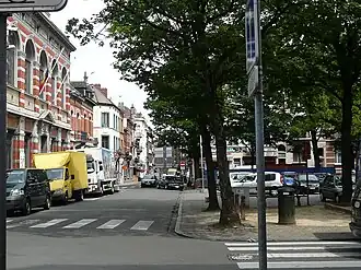 Verzetsplein in 2010 voor de heraanleg