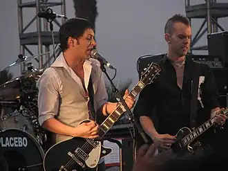 Placebo op het Coachella festival in 2007