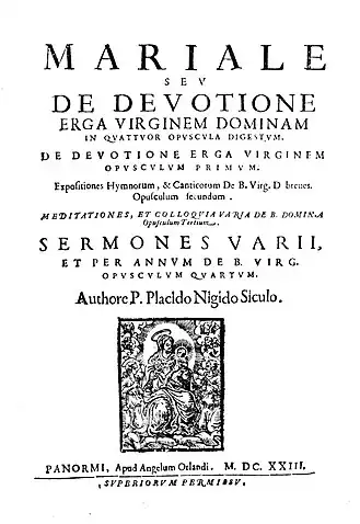 Werk over Mariadevotie uit 1623