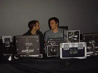 Plaid: Ed Handley (links) en Andy Turner