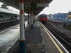 Materieel C op het kopspoor in 2008