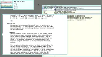 rio, de gebruikersinterface van Plan 9