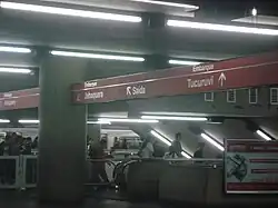 Platform van station Sé