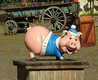 Beeld Van Big in Plopsaland De Panne