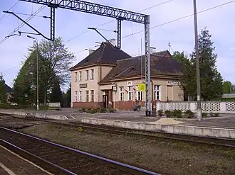 Station Poddębice