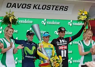 Podium van de Ronde van Zwitserland 2016