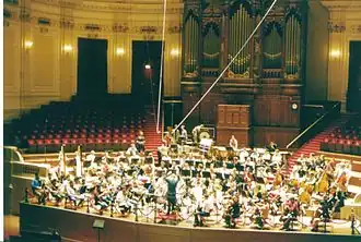 Krashna repeteert in het Koninklijk Concertgebouw