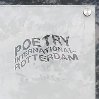 Poetry International Rotterdam, 2019
